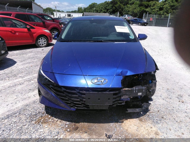 2022 HYUNDAI ELANTRA SEL VIN: KMHLS4AG5NU336653
