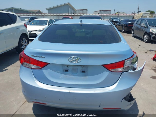 2013 HYUNDAI ELANTRA GLS VIN: KMHDH4AE0DU631658