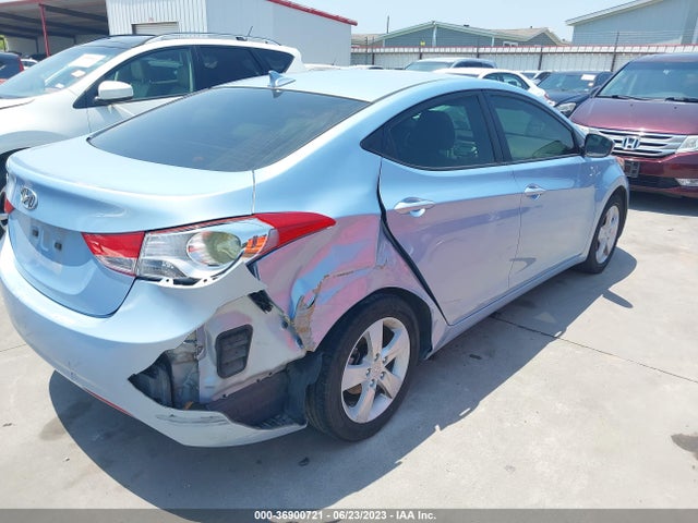 2013 HYUNDAI ELANTRA GLS VIN: KMHDH4AE0DU631658
