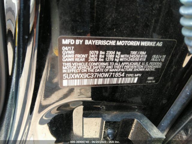 5UXWX9C37H0W71854 BMW X3 Xdrive28i