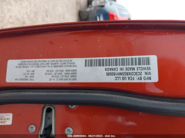 2C3CDXBG5NH183505 Dodge Charger Sxt