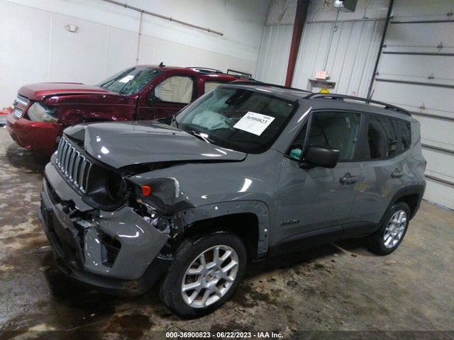2022 JEEP RENEGADE LATITUDE VIN: ZACNJDB19NPN45435