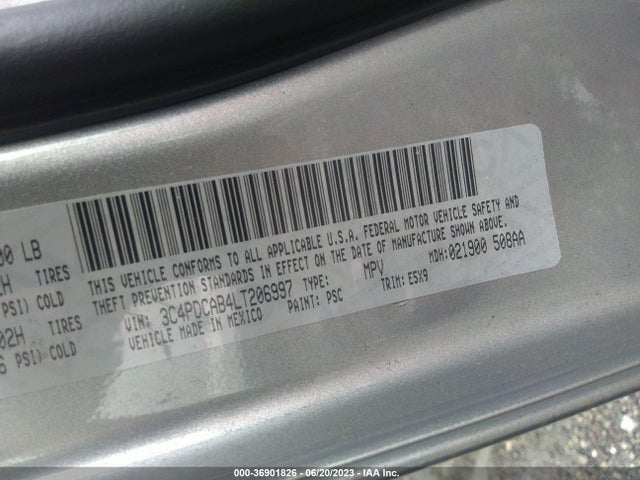 Dodge Journey Se Value 2020 3C4PDCAB4LT206997 Image 15