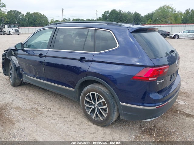 3VV3B7AX2MM122598 Volkswagen Tiguan Se/se R-line Black/sel