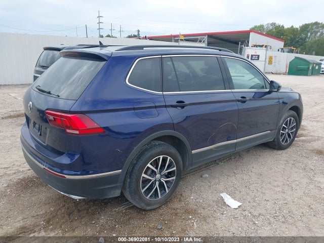3VV3B7AX2MM122598 Volkswagen Tiguan Se/se R-line Black/sel