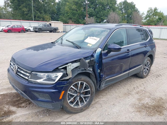3VV3B7AX2MM122598 Volkswagen Tiguan Se/se R-line Black/sel