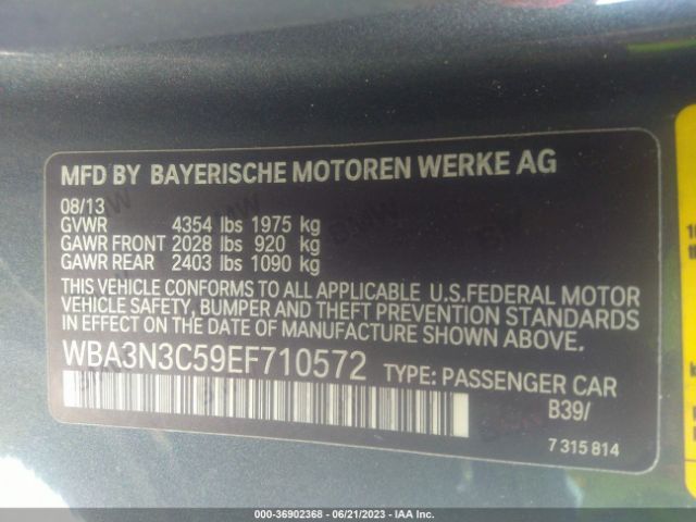 WBA3N3C59EF710572 BMW 4 Series 428i
