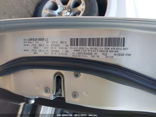 1C6RR7NT9ES446658 RAM 1500 Laramie