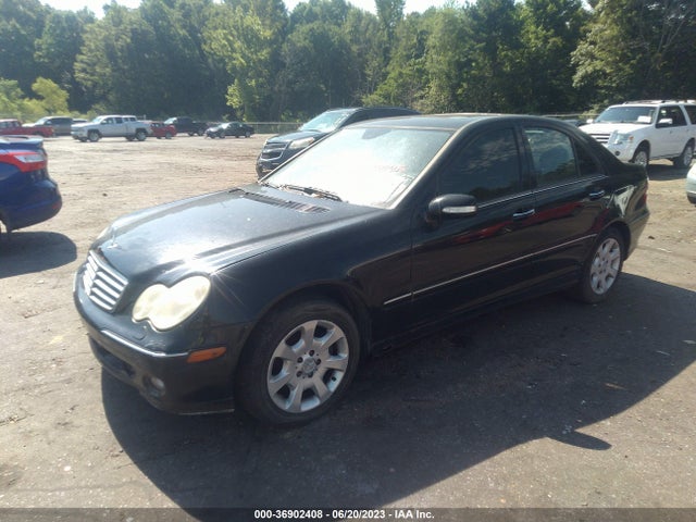 2006 MERCEDES-BENZ C-CLASS SPORT/LUXURY VIN: WDBRF56H56F737618