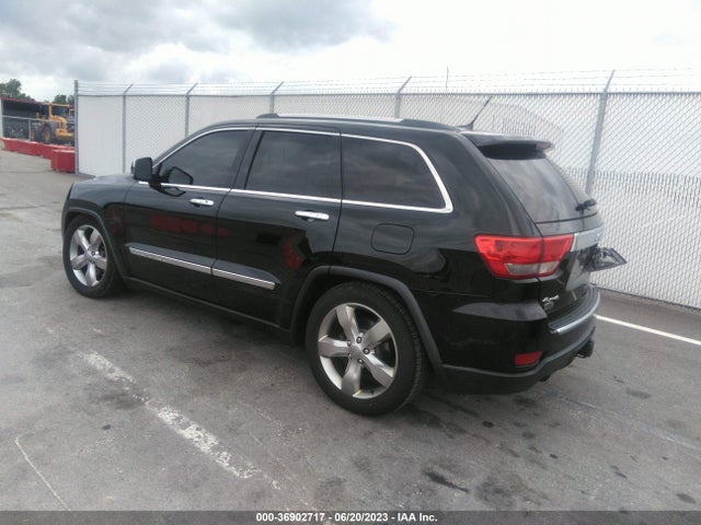 2013 JEEP GRAND CHEROKEE OVERLAND VIN: 1C4RJFCT4DC536547