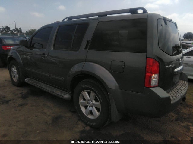 2008 NISSAN PATHFINDER SE VIN: 5N1AR18U88C603162