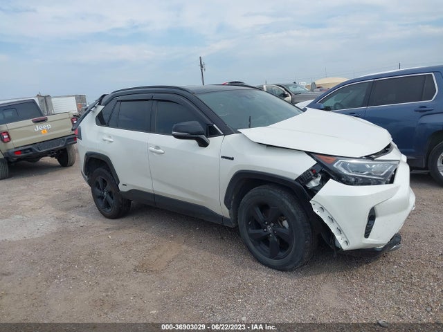 2020 TOYOTA RAV4 HYBRID XSE VIN: 4T3EWRFV3LU001753