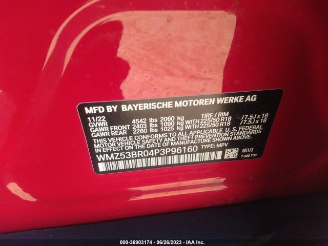 2023 Mini Countryman, VIN: WMZ53BR04P3P96160