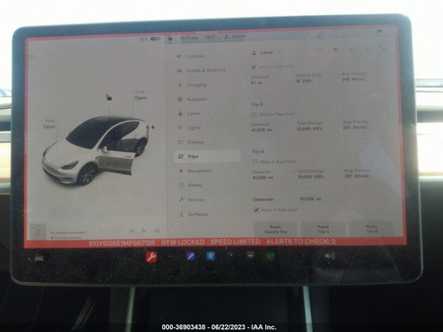 5YJYGDEE1MF067126 Tesla Model Y Long Range