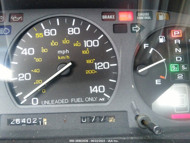 1989 HONDA PRELUDE 2.0SI/2.0S VIN: JHMBA4235KC004999