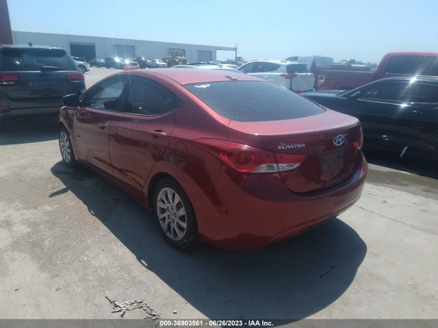 2012 HYUNDAI ELANTRA GLS VIN: KMHDH4AE1CU402856
