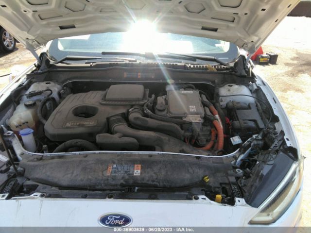 3FA6P0MU9KR185757 Ford Fusion Hybrid Sel