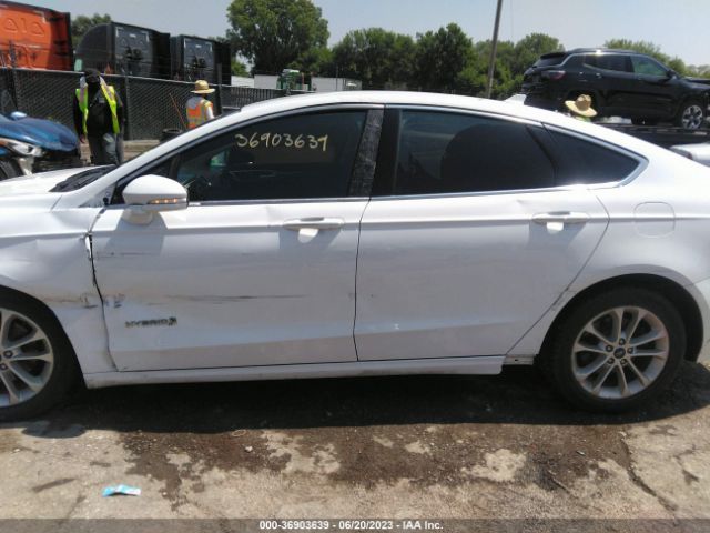 3FA6P0MU9KR185757 Ford Fusion Hybrid Sel