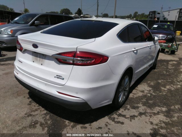 3FA6P0MU9KR185757 Ford Fusion Hybrid Sel