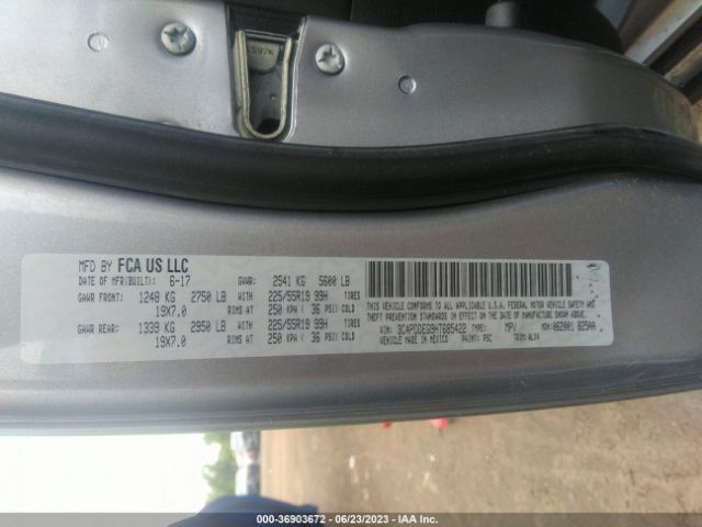 3C4PDDEG9HT685422 Dodge JOURNEY GT