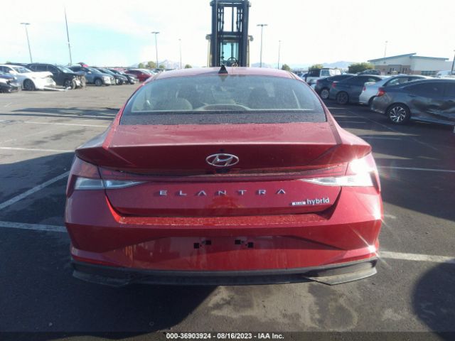 Hyundai Elantra Hybrid Blue 2023 KMHLM4AJ1PU059539 Image 9