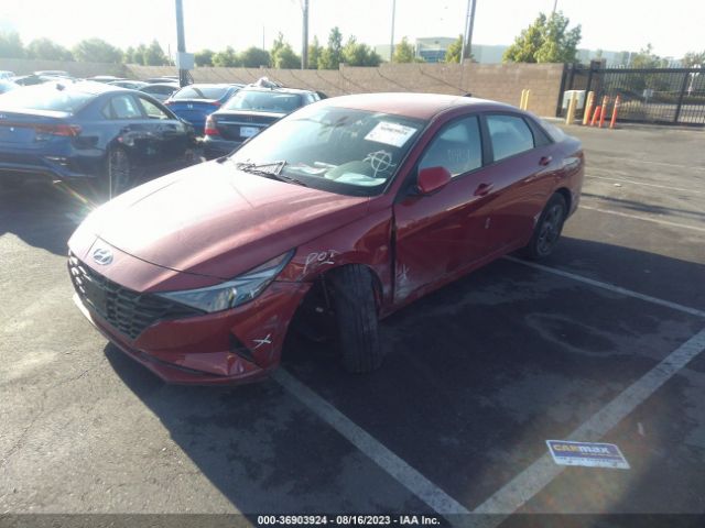 Hyundai Elantra Hybrid Blue 2023 KMHLM4AJ1PU059539 Image 2