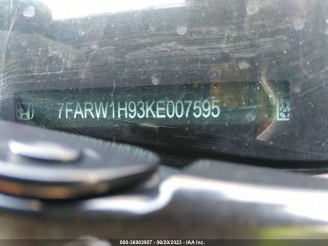 7FARW1H93KE007595 Honda Cr-v Touring