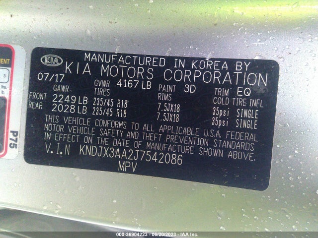 KIA Soul ! 2018 KNDJX3AA2J7542086 Image 16