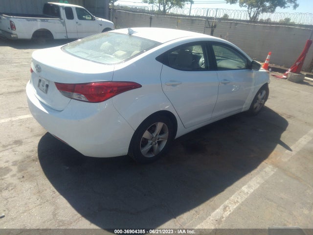 2013 HYUNDAI ELANTRA GLS PZEV VIN: 5NPDH4AE6DH384287