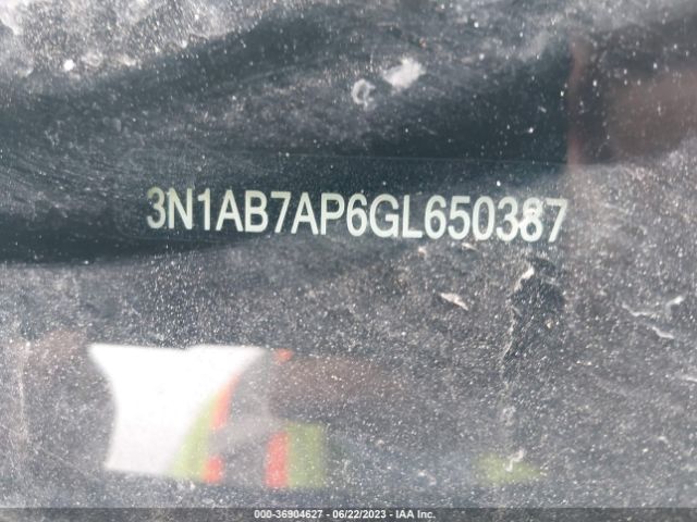 3N1AB7AP6GL650387 Nissan Sentra Sr/sl/s/sv/fe+ S