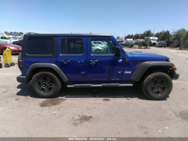 1C4HJXDN9JW264914 Jeep Wrangler Unlimited Sport