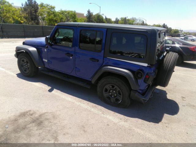 1C4HJXDN9JW264914 Jeep Wrangler Unlimited Sport