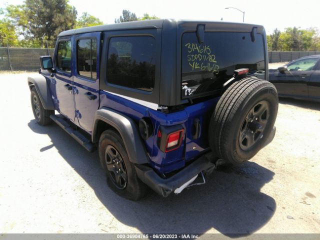 1C4HJXDN9JW264914 Jeep Wrangler Unlimited Sport