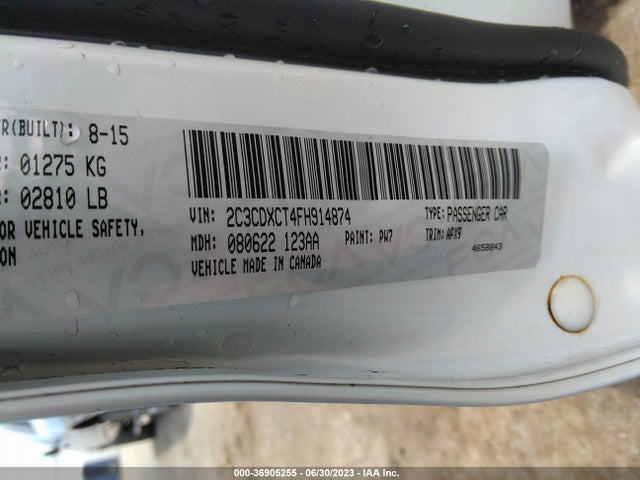 Dodge Charger Rt 2015 2C3CDXCT4FH914874 Image 9
