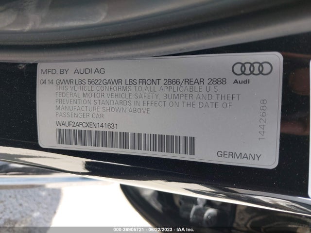 2014 Audi S6, VIN: WAUF2AFCXEN141631