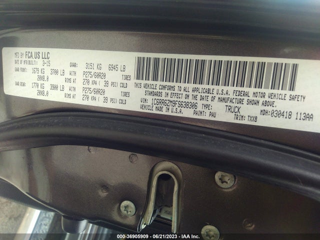 RAM 1500 Hfe Express 2015 1C6RR6ZM9FS638306 Image 15