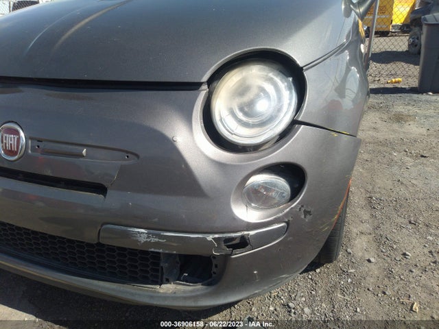 2012 FIAT 500 POP VIN: 3C3CFFAR6CT295922