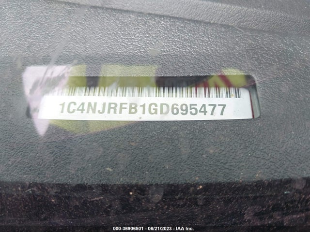 1C4NJRFB1GD695477 Jeep Patriot High Altitude Edition