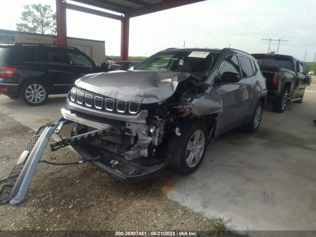 2022 JEEP COMPASS LATITUDE VIN: 3C4NJCBBXNT229833