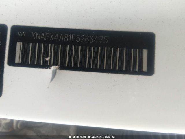 KNAFX4A81F5266475 KIA FORTE EX