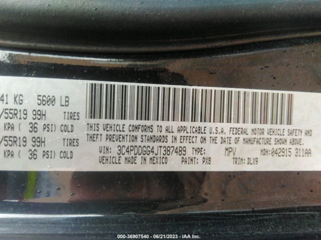 3C4PDDGG4JT387489 Dodge Journey Crossroad