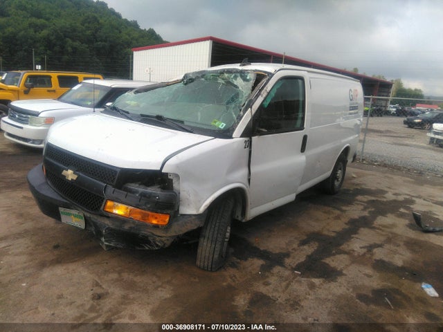 Chevrolet Express 2500 Work Van 2019 1GCWGAFP2K1335421 Image 2