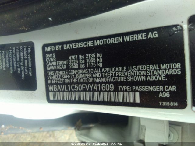 WBAVL1C50FVY41609 BMW X1 Xdrive28i