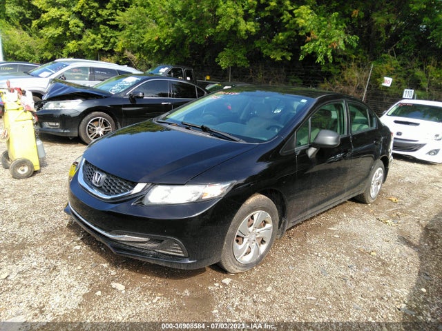 Honda Civic Sedan Lx 2015 2HGFB2F52FH514148 Image 2