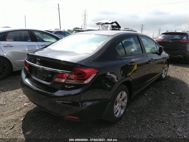 Honda Civic Sedan Lx 2015 2HGFB2F52FH514148 Image 4
