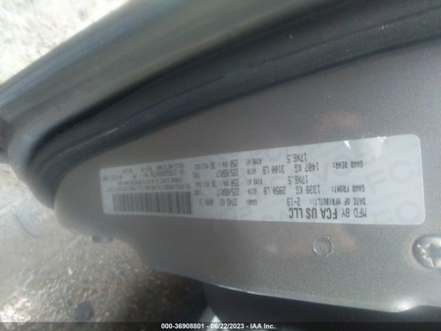 2C4RDGEG0KR647792 Dodge Grand Caravan Gt