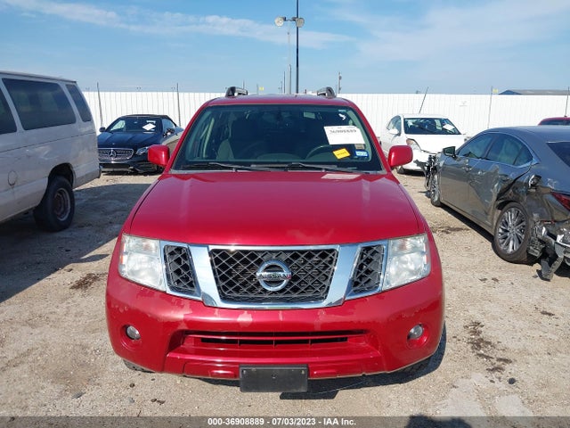 2012 NISSAN PATHFINDER SV VIN: 5N1AR1NB6CC611630