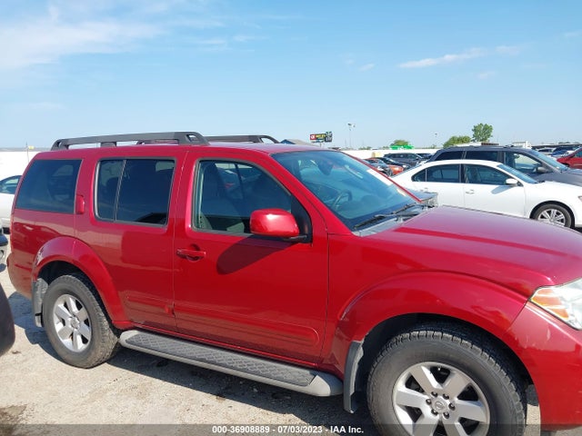 2012 NISSAN PATHFINDER SV VIN: 5N1AR1NB6CC611630