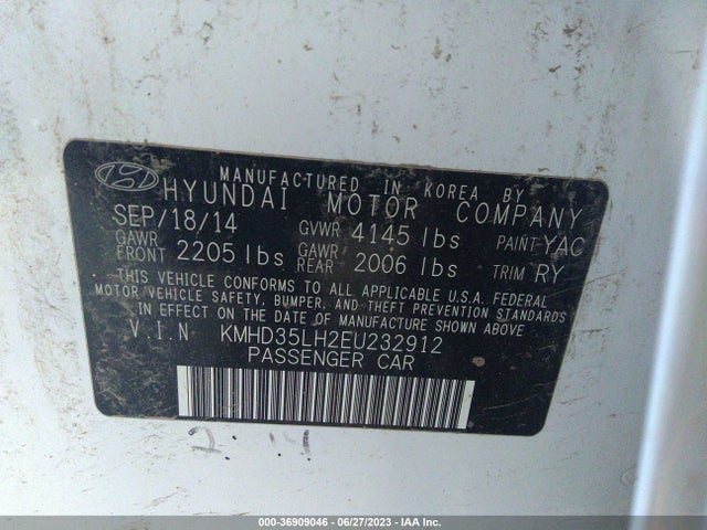 Hyundai ELANTRA GT 2014 KMHD35LH2EU232912 Image 10