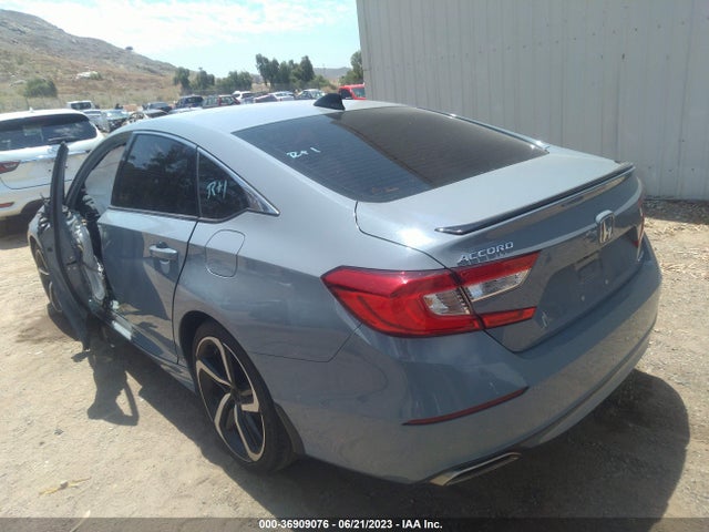 2021 HONDA ACCORD SEDAN SPORT VIN: 1HGCV1F3XMA020649